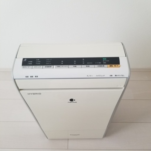 Panasonic 除湿乾燥機　 F-YHGX120 概要 ハイブリッド方式 衣類乾燥除湿機 (リコール対象品：2018年