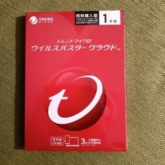 新品未開封 トレンドマイクロ ウイルスバスター クラウド 1年版...