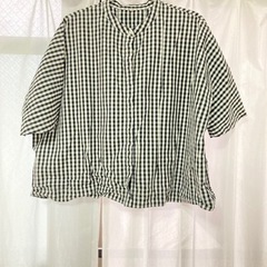 無印良品　ブラウス