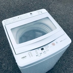 ♦️EJ644番AQUA全自動電気洗濯機 【2021年製】