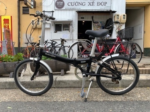 値下げ　 DAHON 折りたたみ自転車　6変速　前後　タイヤチューブ、ペダル、椅子、チェーン　新品