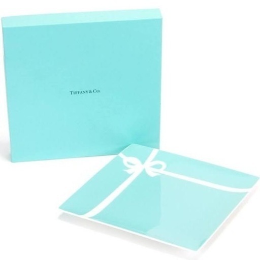 「Tiffany \u0026 Co」四角いプレート皿