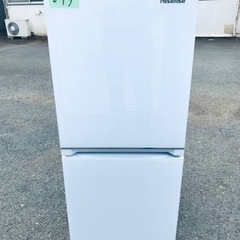 ✨2021年製✨645番 Hisense✨ノンフロン冷凍冷蔵庫✨HR-G13B-W‼️