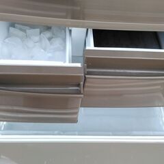 シャープ 5ドア冷凍冷蔵庫 SJ-XW44X-T 440Lブラウン 2013年製 配送無料 − 東京都