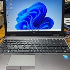 HP 15インチノートPC　 Windows11インストール品　