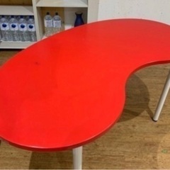 IKEA 豆テーブル　赤