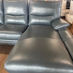 本革カウチソファー！27万円を99800円！オイル塗装仕上げ！超破格値