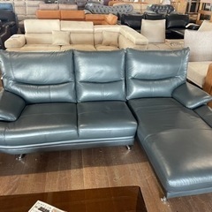 本革カウチソファー！27万円を99800円！オイル塗装仕上げ！超破格値
