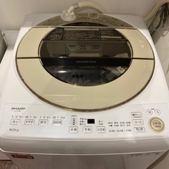 シャープ　2020年製洗濯機