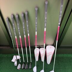 Lady File ☆レディース☆ゴルフクラブセット☆ピンク/ホワイトヘッド