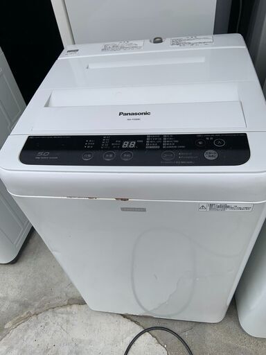 最短当日配送可★無料で配送及び設置いたします★Panasonic　洗濯機 NA-F508BC 5キロ 2015年製★PA001