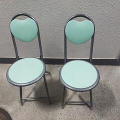 丸椅子2個セット、折りたたみイス、東京都江戸川区葛西周辺