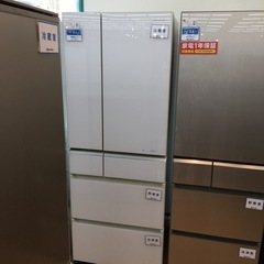 安心の1年間保証付き！Panasonic6ドア冷蔵庫2022年製451L【トレファク
