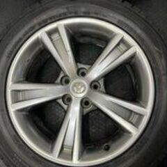 【DUNLOP WINTER MAXX SJ8 235/55R18】スタッドレス【トヨタ 30ハリアー 純正ホイール 18インチ 7J5HPCD114.3+35】バリ溝　(TD732)クレジットカード QRコード決済可能