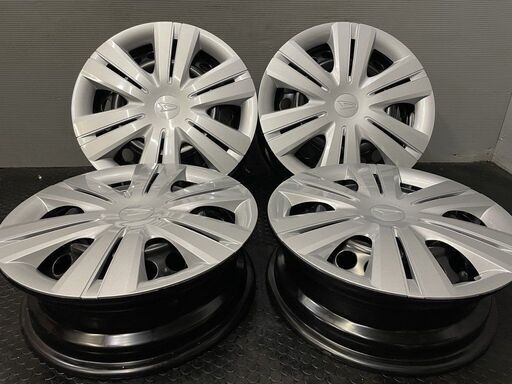 新品 ダイハツ タント LA650S 純正スチールホイール 14インチ 4本 4.5J4HPCD100+45　(VHM488)クレジットカード QRコード決済可能
