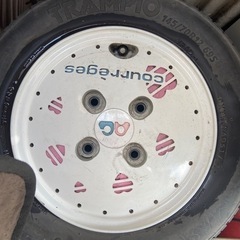 アルミタイヤ　145/70R12 69S 美品