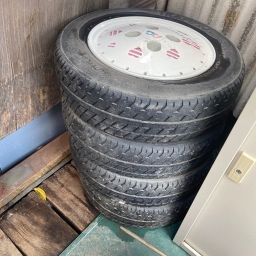 アルミタイヤ 145/70R12 69S 注文 美品 