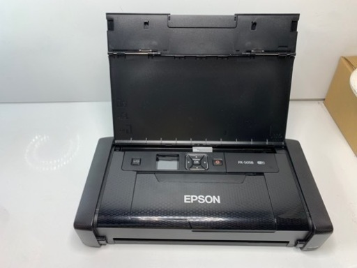 y2027 美品　EPSON PX-S05B モバイルプリンタ　A4 インクジェット　Wi-Fi エプソン　プリンター　モバイルプリンター