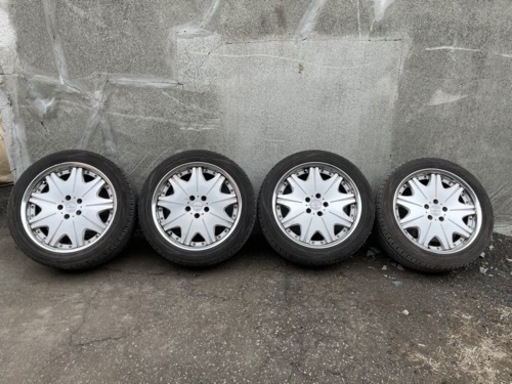 WORK VARIANZA 19インチ 245/45R19 バリ山 21年製 アルファード&ヴェル 