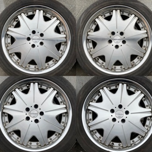 超バリ溝！ワークWORK VARIANZA19インチ×8J，245/40R19