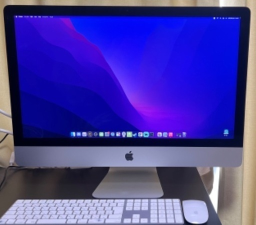 【使用頻度低】Apple iMac 27インチ Retina 5K 2019