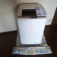 洗濯機　無料　８kg用　美品　日立NW-8SY 2014年製　カ...