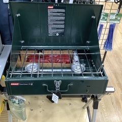 ガソリンツーバーナー Coleman 413H499T 未使用 1995年 保存ヨゴレ有