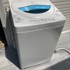 東芝　5.0kg 自動洗濯機