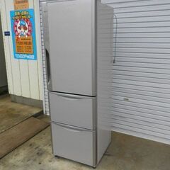 日立 ３６５L 3ドア冷凍冷蔵庫 R-K370EV２０１４年 自...