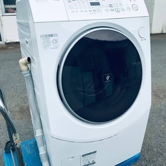♦️EJ648番SHARPドラム式洗濯乾燥機 【2013年製】