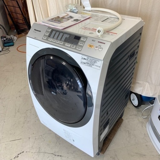 動作品★Panasonic パナソニック ドラム式洗濯乾燥機 NA-VX3300L　自動槽洗浄 ヒートポンプ乾燥　洗濯9kg 乾燥6kg左開き