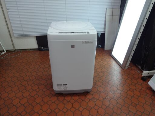 ID 025820　洗濯機　シャープ　7K　２０１７年製　ES-G7ES