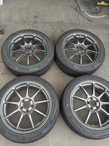 【商談中】レイズ　タイヤホイールセット 商談中】レイズ タイヤホイールセット