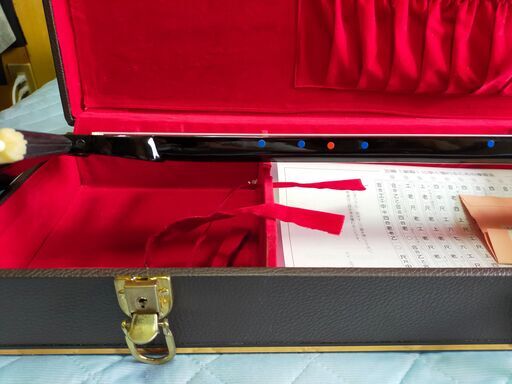 値下げしました！黒檀本皮強化張り三線 値下げしました！黒檀本皮強化張り三線