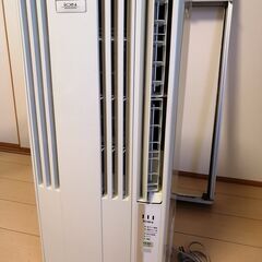 窓用エアコン　CORONA製　CW-A1610　取付枠・リモコン付き