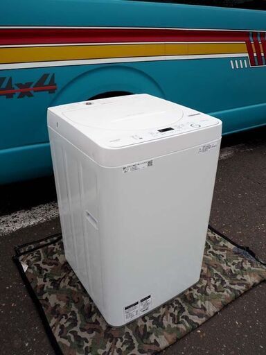 ◆ シャープ　全自動洗濯機　ES-GE5D-W ホワイト　2020年製◆