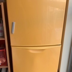冷蔵庫　黄色　かわいい