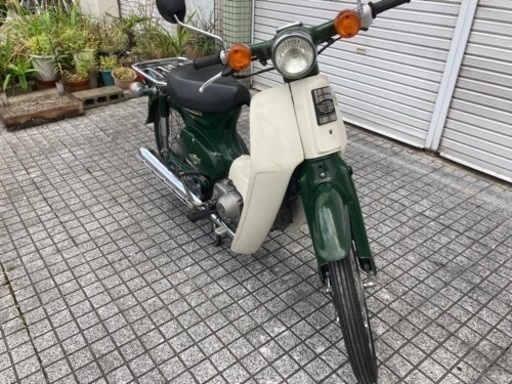 【スーパーカブ50】プラグ、オイル、バッテリー新品❗️状態良好❗️若林自転車　唐崎店　SALE❗️