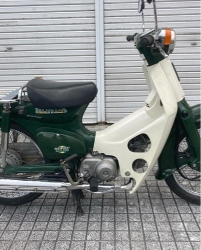 【スーパーカブ50】プラグ、オイル、バッテリー新品❗️状態良好❗️若林自転車　唐崎店　SALE❗️