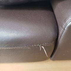 お値下げ　３人掛け　ソファー　カウチ