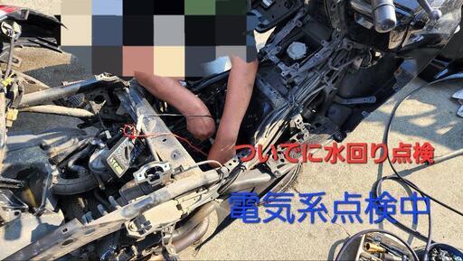 ヤマハ　マジェ２５０ バイク屋から　点検済み