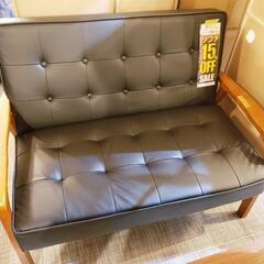 ニトリ 2人掛け用ソファ 【クリーニング済・配送可】管理番号82705