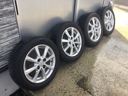 スタッドレスタイヤホイールセット ブリヂストンVRX 155-65-14 タント