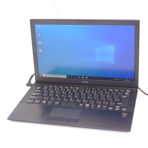 中古美品 爆速SSD 13.3型 ノートPC SONY VJP132C11N 第5世代 Core i3 4GB 無線 Wi-Fi Bluetooth カメラ Windows10 Office