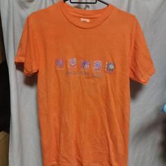 Tーシャツ オレンジ M/Lサイズ