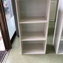 【リサイクルショップ　ピカソ　小松原】3段ボックス ホワイト カ...