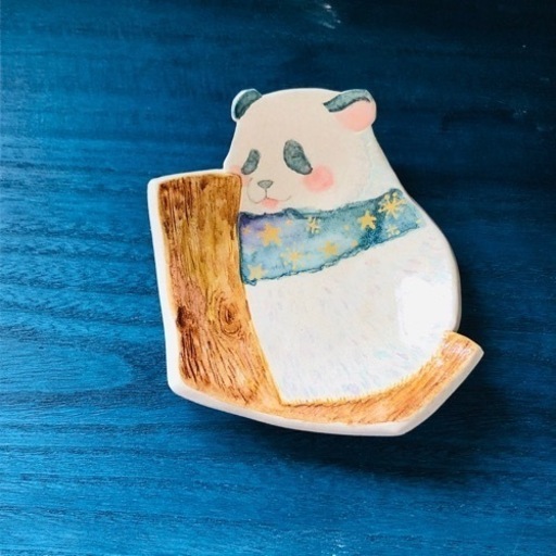 ハンドメイド　パンダ　取り皿