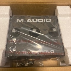 m-audio m-track solo ほぼ未使用