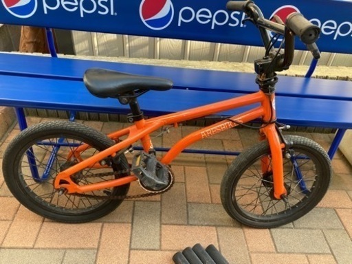 STN ブラック BMX 16インチ 屋内保管（STN ARESBIKES アーレス
