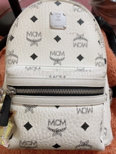 MCM リュック 白黒